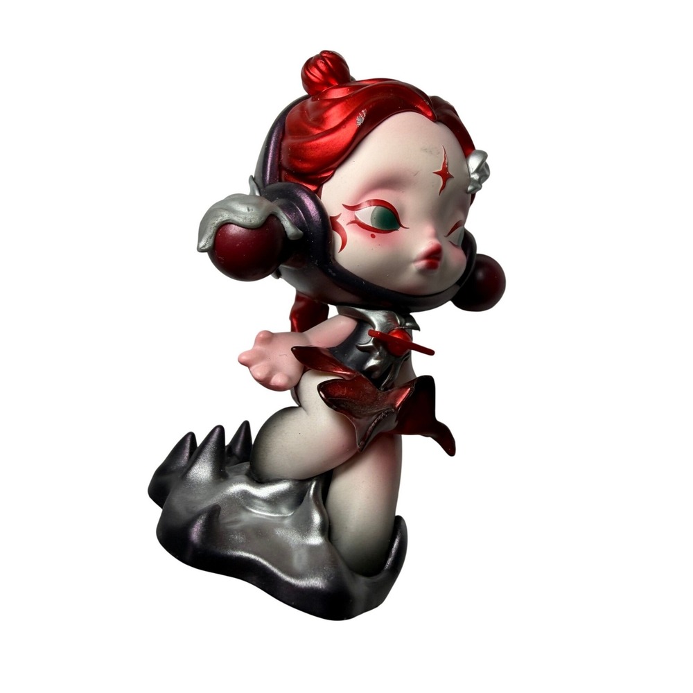 Pop‎ Mart Skullpanda Hypepanda Series Designer Vinyl Art Figure Red Black 4"